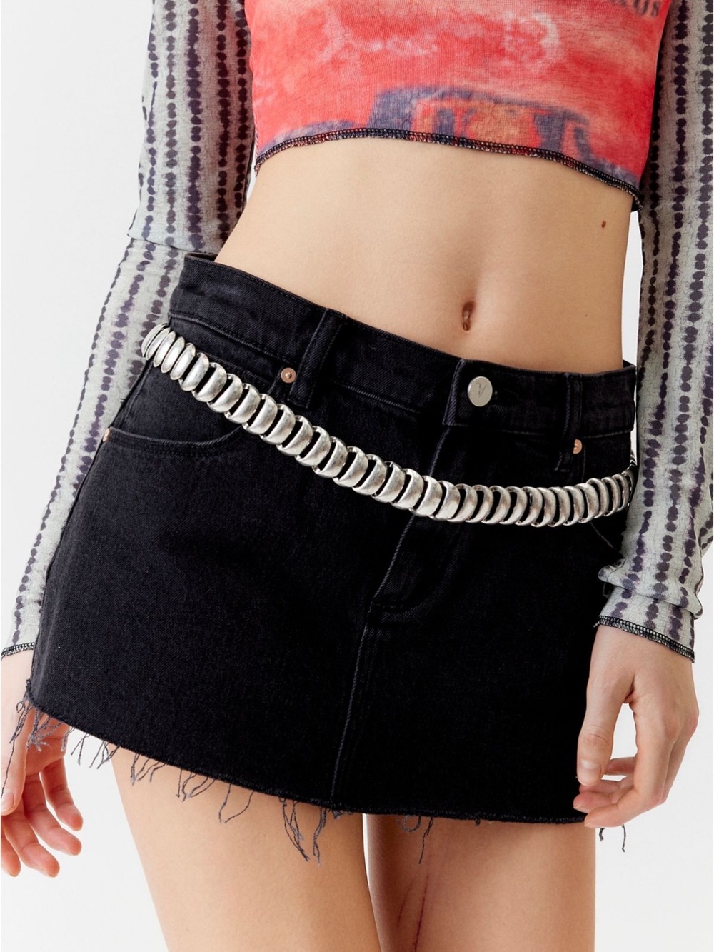 silence + noise - Plated Chain Belt
